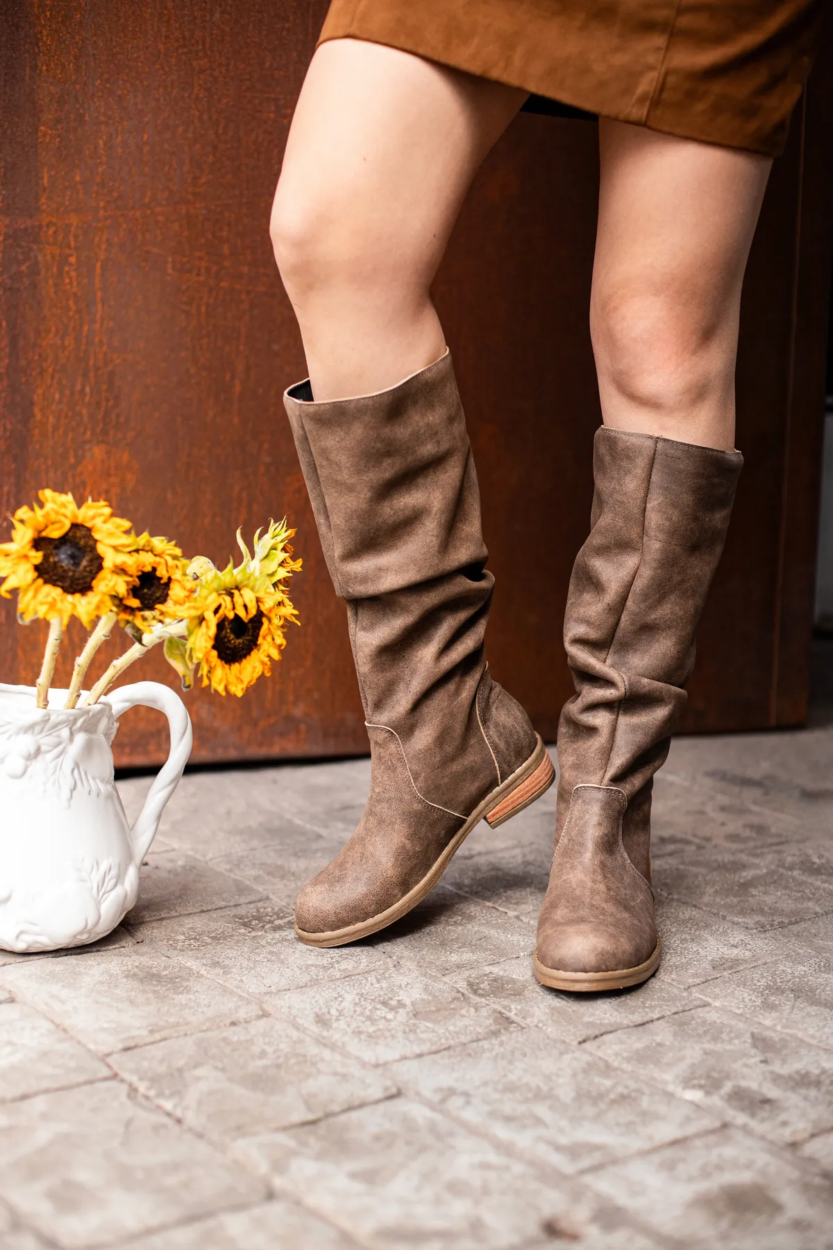 Bota Plana Cacao 5071 5