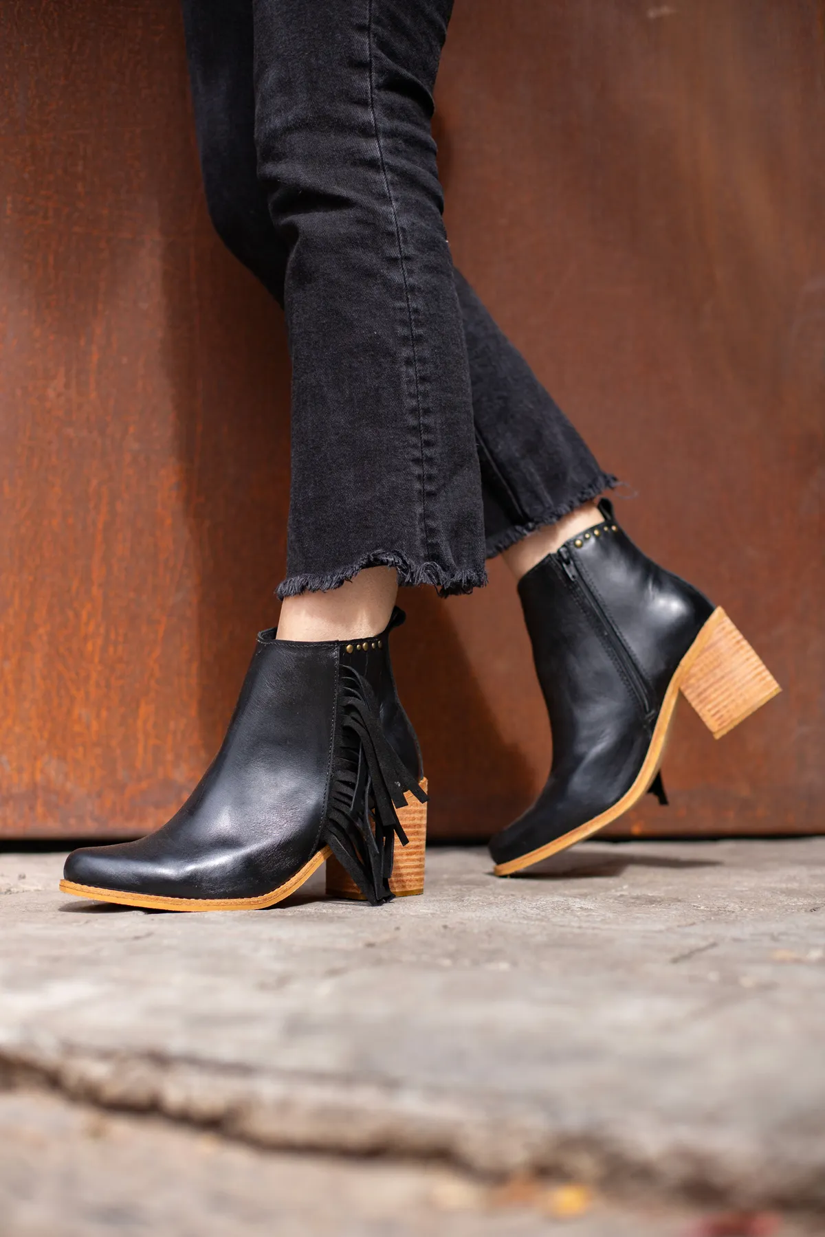 Fleco costado Negro 4