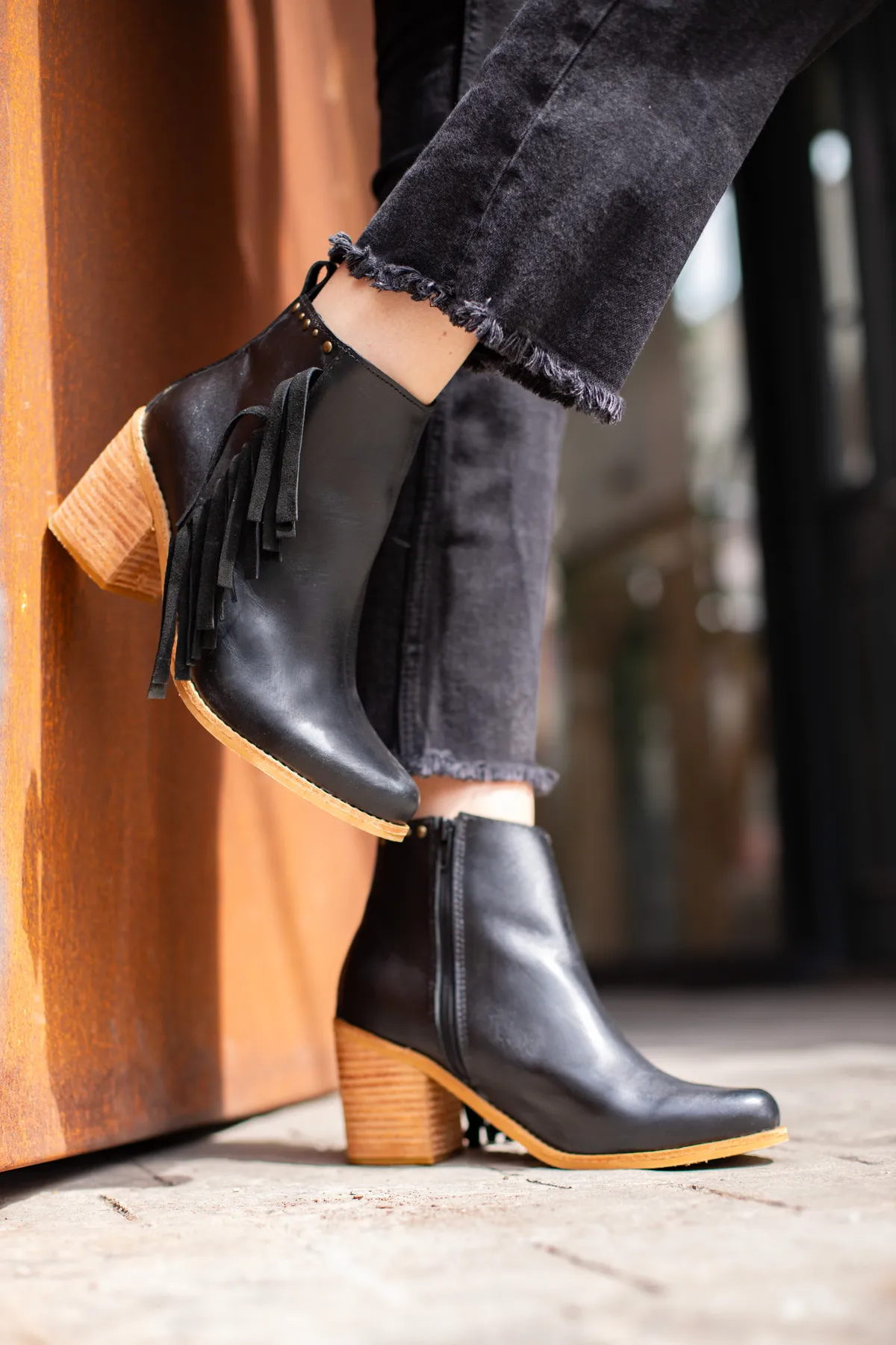Fleco costado Negro 5